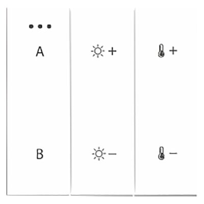 Azzardo SWITCH PANEL REMOTE CONTROL 2-GROUP BLUETOOTH WH AZ5210 Фото