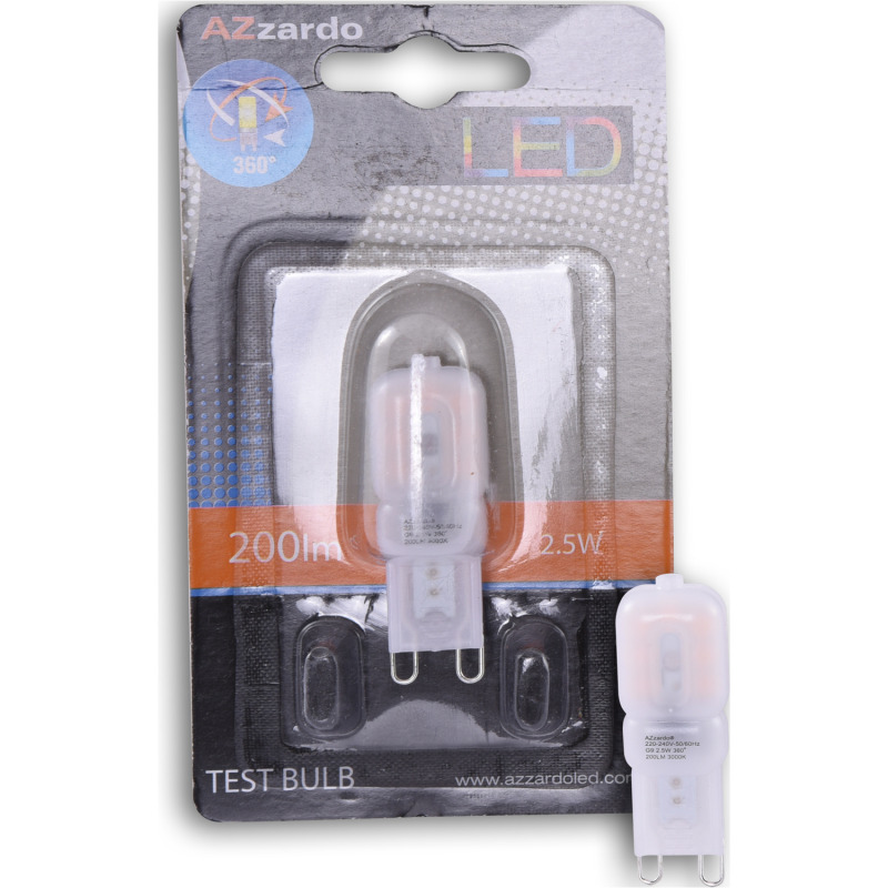 AZ1377 Azzardo AZZARDO LAMPA LED 2.5W G9 LL109251 AZ1377 Azzardo AZZARDO LAMPA LED 2.5W G9 LL109251 Фото