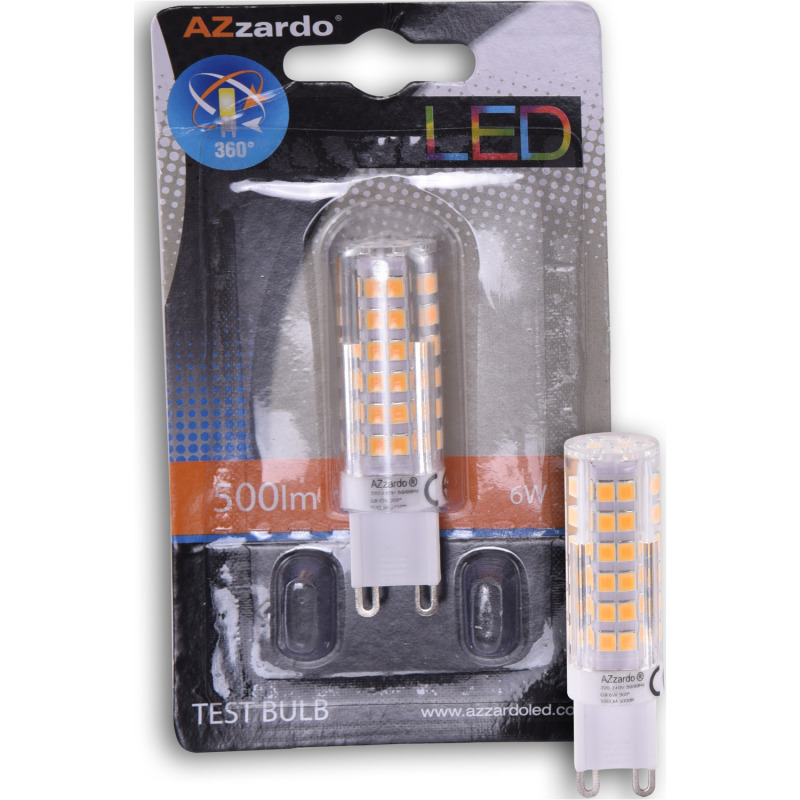 AZ1378 Azzardo AZZARDO LAMPA LED 6W G9 LL109061 AZ1378 Azzardo AZZARDO LAMPA LED 6W G9 LL109061 Фото
