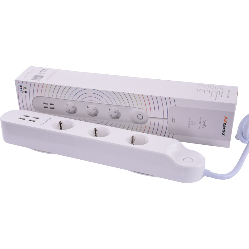 AZ3477 Azzardo SMART POWER STRIP 16A + USB 32A WH AZ3477 Azzardo SMART POWER STRIP 16A + USB 32A WH Фото