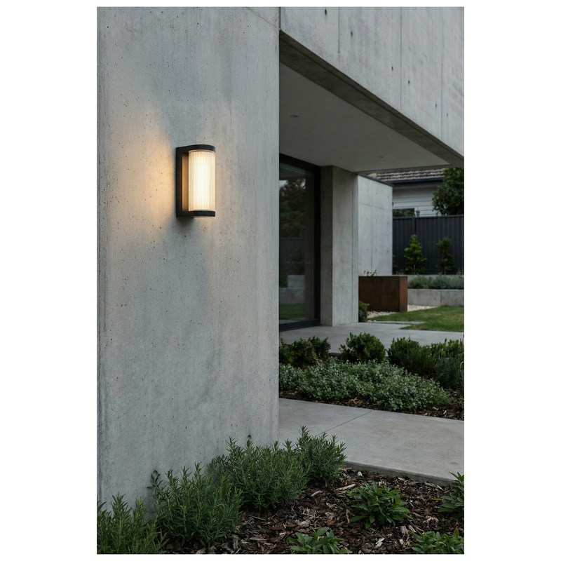AZ6764 Azzardo EBRO WALL IP65 12W 3000K BK AZ6764 Azzardo EBRO WALL IP65 12W 3000K BK Фото