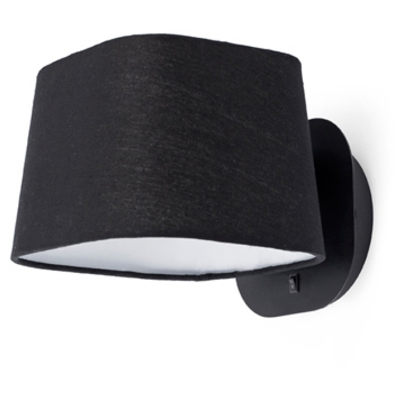  29953 Faro SWEET BLACK WALL LAMP 1 X E27 60W Фото