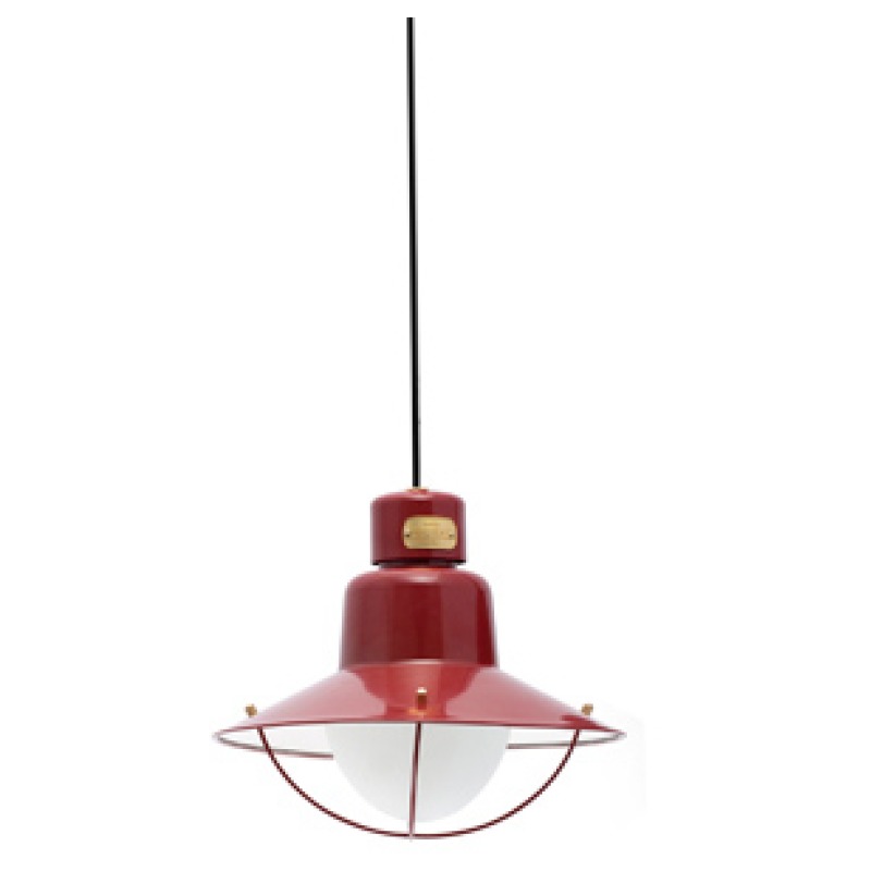  71156 Faro NEWPORT RED PENDANT LAMP 1 X E27 60W Фото