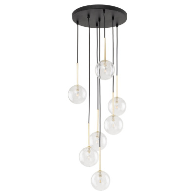 TK-Lighting NILOS BLACK / GOLD 7 5362 Фото