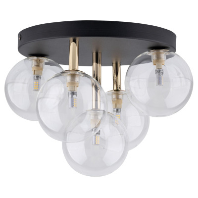 TK-Lighting NILOS BLACK / GOLD 5 758 Фото