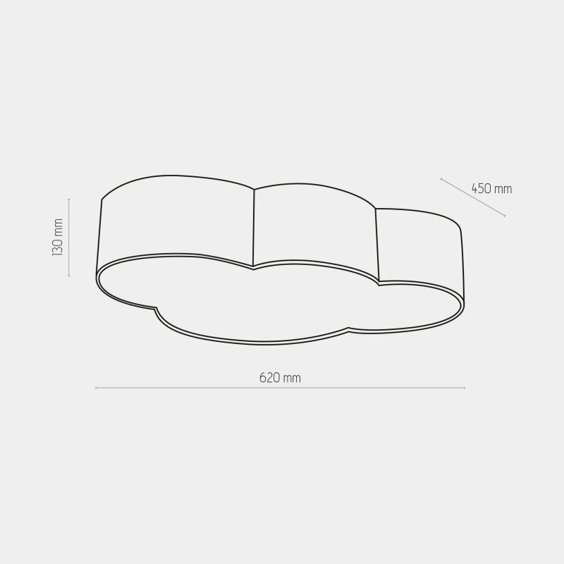 1534 TK-Lighting CLOUD Синій 1534 TK-Lighting CLOUD Синій Фото