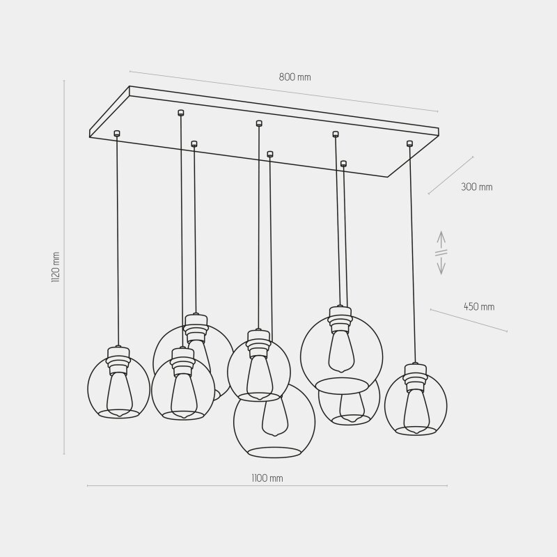 4113 TK-Lighting CUBUS GRAPHITE 4113 TK-Lighting CUBUS GRAPHITE Фото