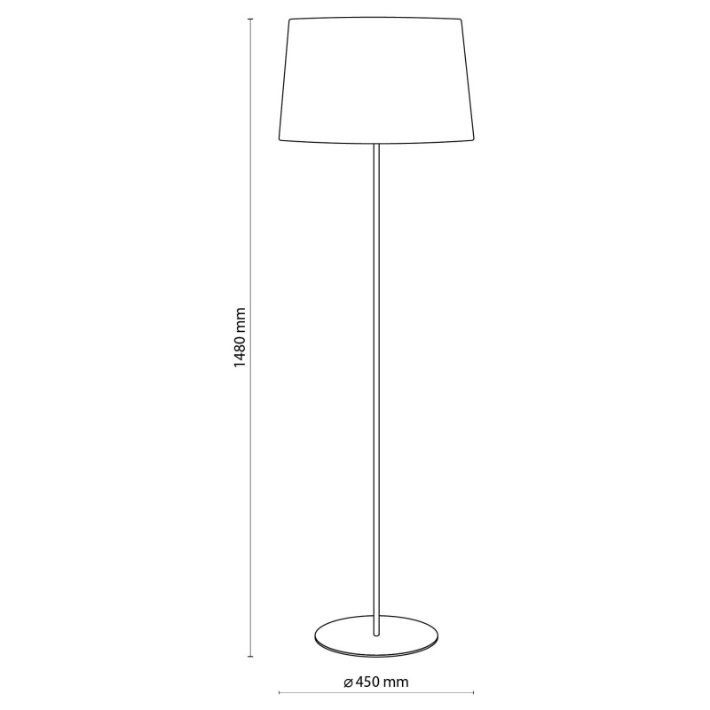 5547 TK-Lighting MAJA BLACK/WHITE Торшер 5547 TK-Lighting MAJA BLACK/WHITE Торшер Фото