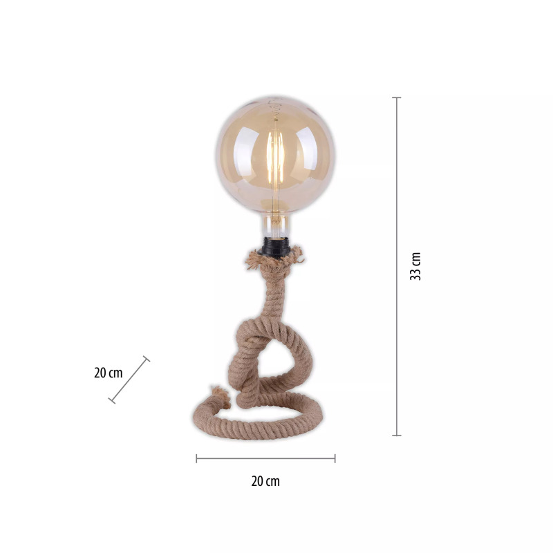 15480-18 Zumaline ROPE LAMPA STOŁOWA 15480-18 Zumaline ROPE LAMPA STOŁOWA Фото