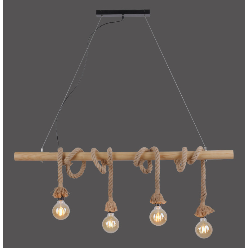 15483-18 Zumaline ROPE LAMPA WISZĄCA BRĄZOWY 15483-18 Zumaline ROPE LAMPA WISZĄCA BRĄZOWY Фото
