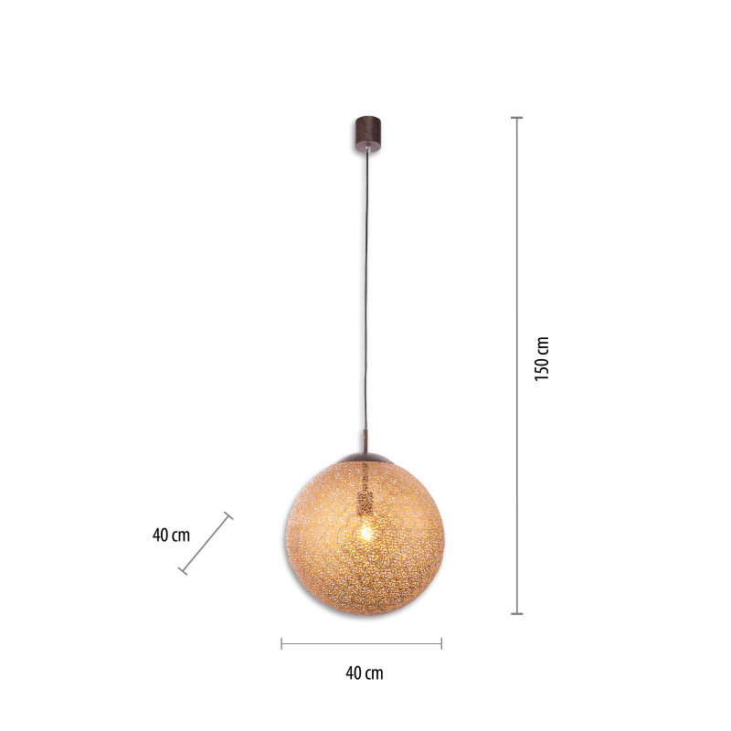 2421-48 Zumaline GRETA LAMPA WISZĄCA RDZA/ZŁOTY 2421-48 Zumaline GRETA LAMPA WISZĄCA RDZA/ZŁOTY Фото