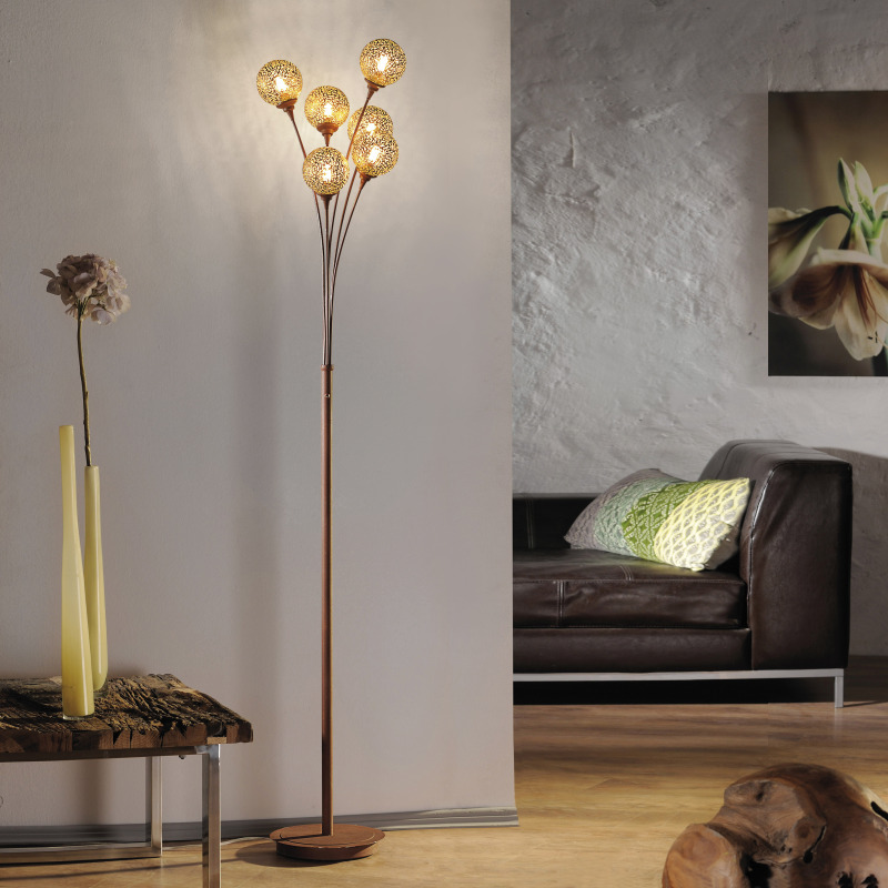 398-48 Zumaline GRETA LAMPA PODŁOGOWA RDZA/ZŁOTY 398-48 Zumaline GRETA LAMPA PODŁOGOWA RDZA/ZŁOTY Фото