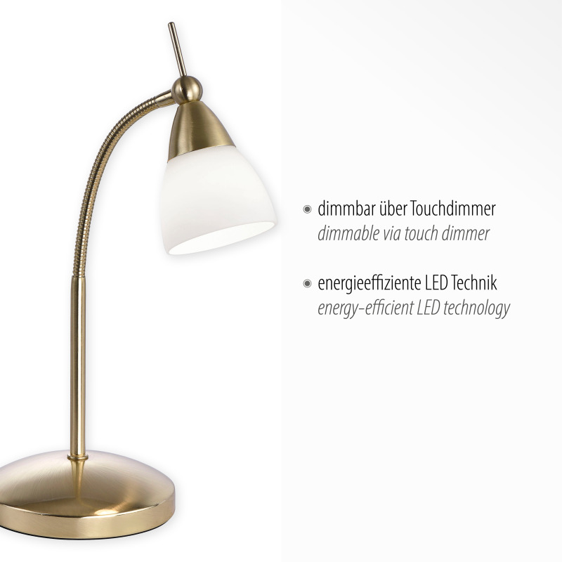 4001-60 Zumaline PINO LAMPA STOŁOWA MATOWY MOSIĄDZ 4001-60 Zumaline PINO LAMPA STOŁOWA MATOWY MOSIĄDZ Фото