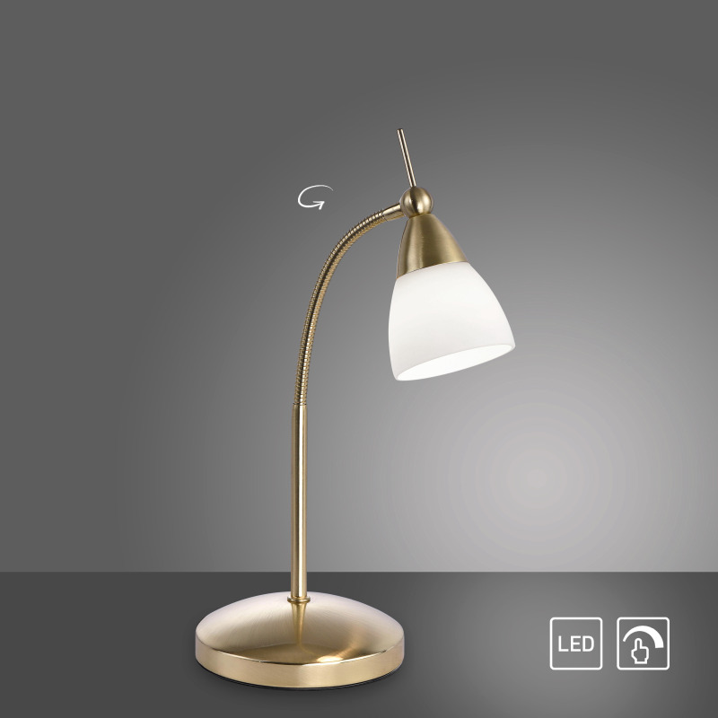 4001-60 Zumaline PINO LAMPA STOŁOWA MATOWY MOSIĄDZ 4001-60 Zumaline PINO LAMPA STOŁOWA MATOWY MOSIĄDZ Фото