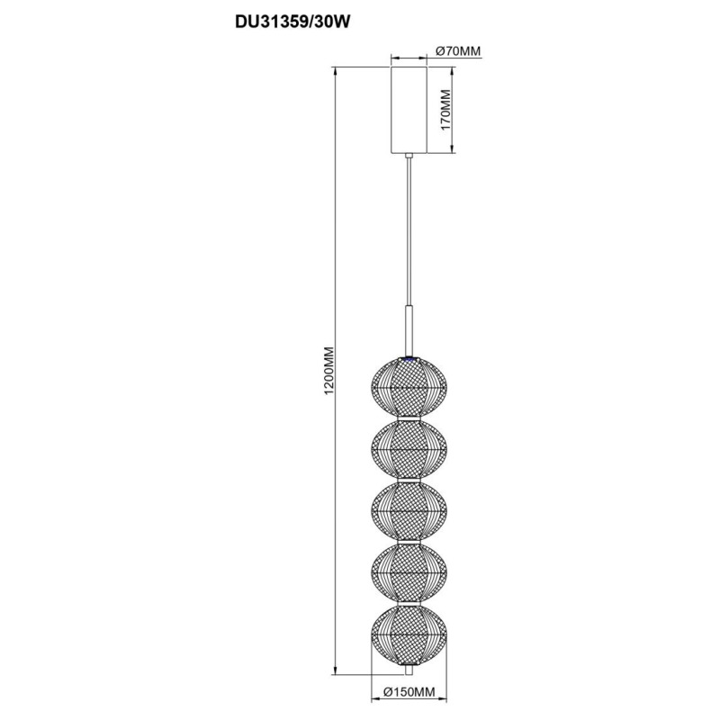 DU31359/30W Zumaline GALATEA GOLD DU31359/30W Zumaline GALATEA GOLD Фото